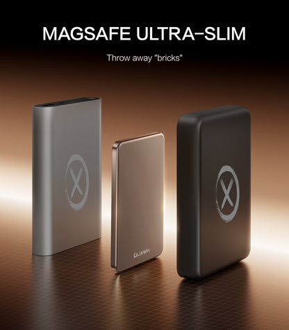 ULiXWH MagS-1 Power Bank (5000mAh, Slim, All-alloy, Gold)