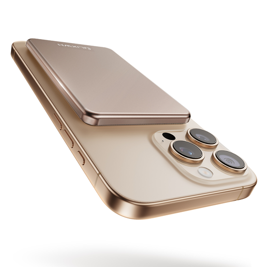 ULiXWH MagS-1 Power Bank (5000mAh, Slim, All-alloy, Gold)