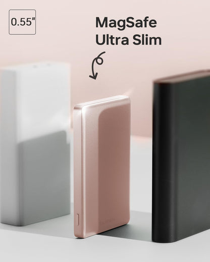 ULiXWH MagS-2 Power Bank (10K, Slim, Rose Gold)