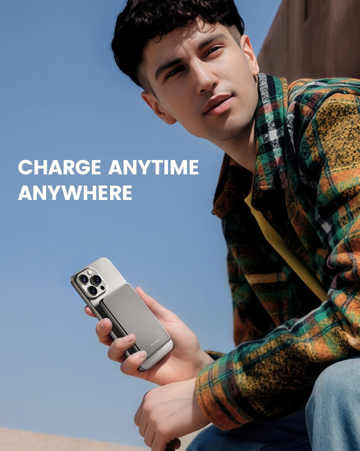 ULiXWH MagS-1 Power Bank (5000mAh, Slim, Grey)